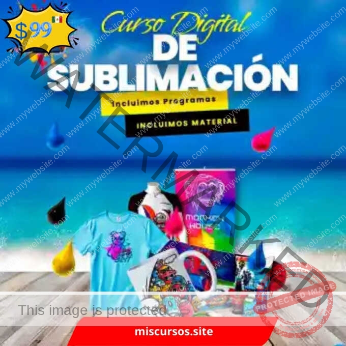 Curso Digital de Sublimación Profesional